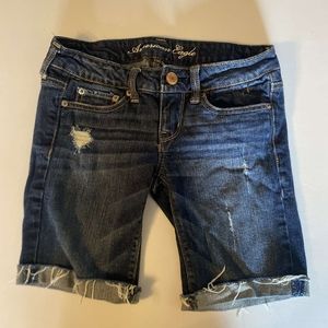 American long jean shorts